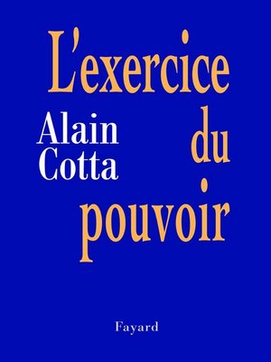 cover image of L'Exercice du pouvoir